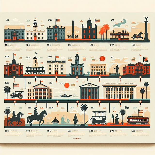 Timeline of historical events in Savannah