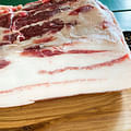 raw pork belly