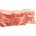 raw bacon strips
